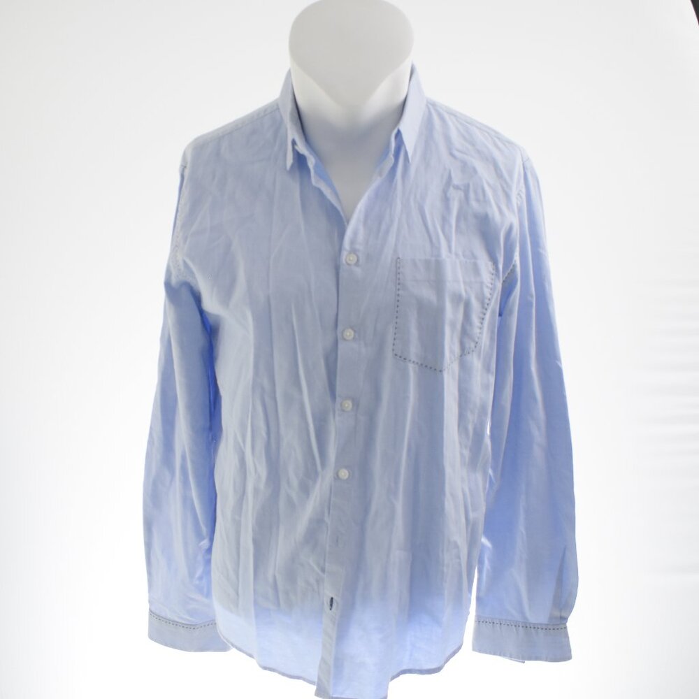Devred Extra Slim Fit Blue Dress Shirt - Size XL
